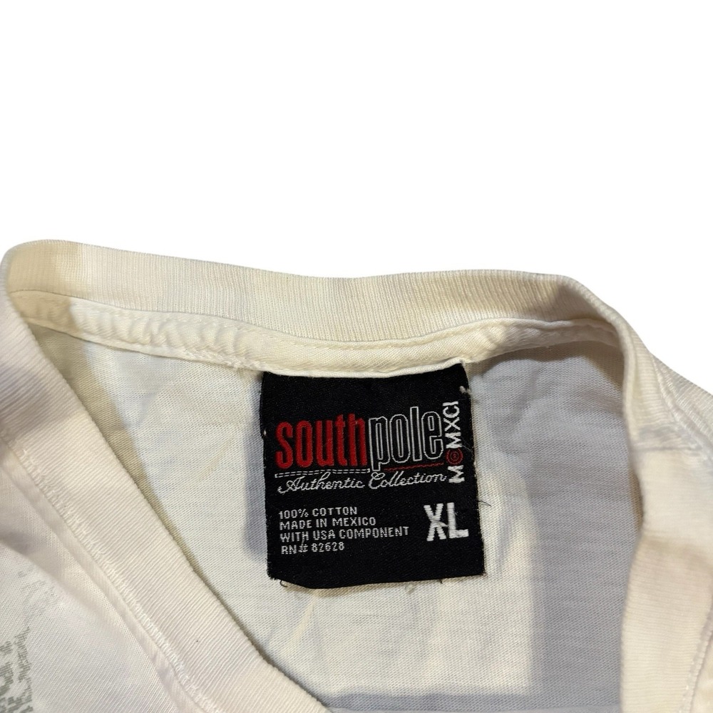 SouthPole MCMXCI Authentic Collection Short Sleeve Graphic Tee Men's XL Y2K Vtg - Picture 5 of 10